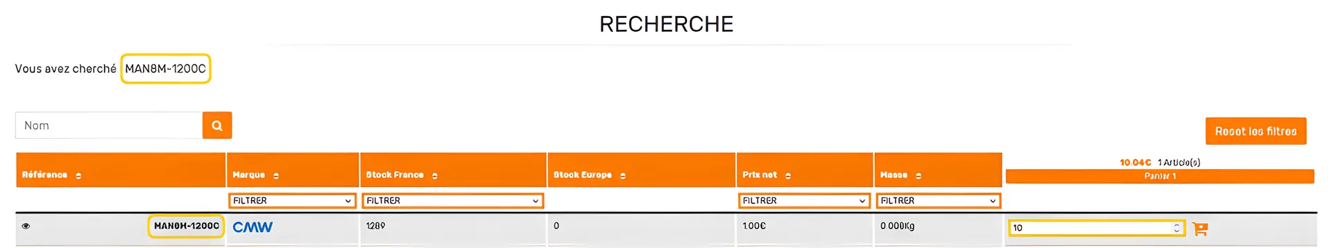 image démonstration recherche